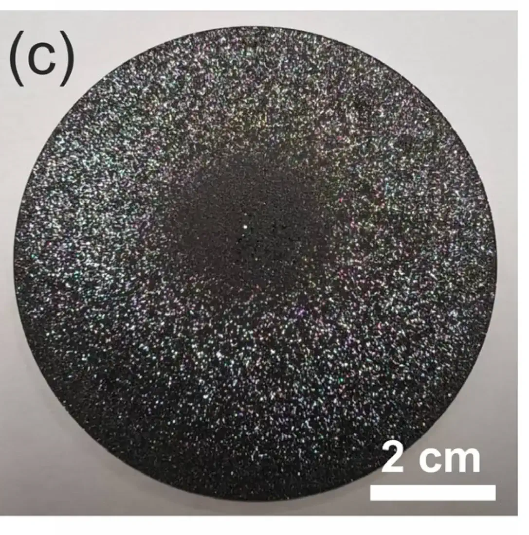 Independent CVD diamond surface reference used to introduce precision material review
